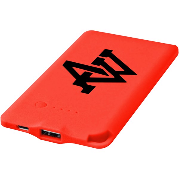 Powerbank WS119 4000mAh - Červená s efektem námrazy / 4000mAh