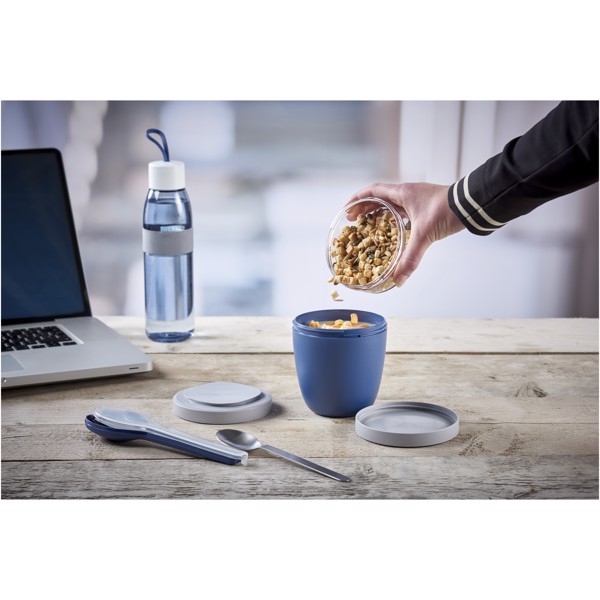 Mepal Ellipse 500+200 ml lunch pot - White