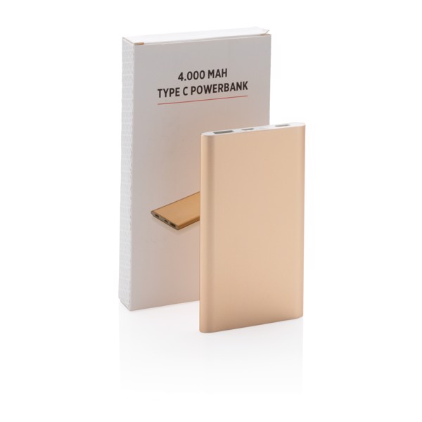 4.000 mAh type C powerbank
