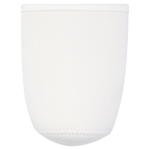 Vrie recycled neoprene can sleeve holder - White
