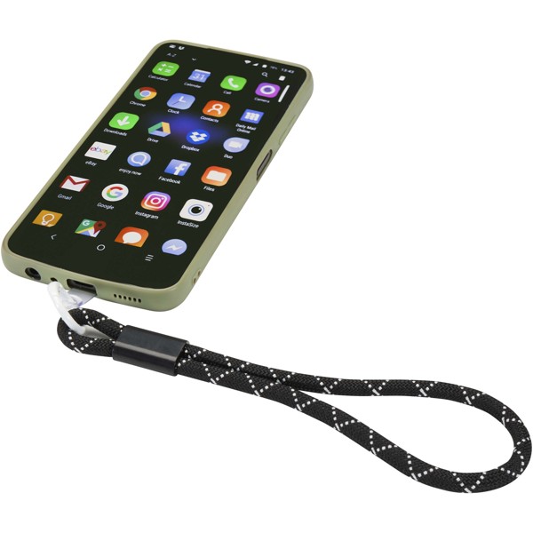 Arich recycled plastic smartphone wristband - Black