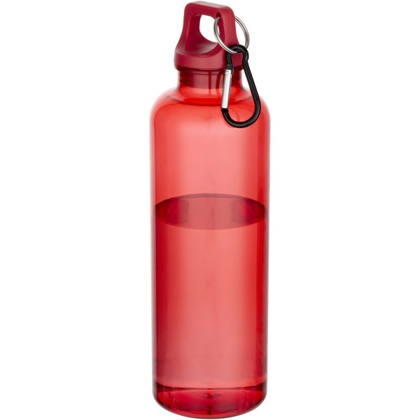Oregon 750 ml RCS recycled plastic water bottle with carabiner - Red