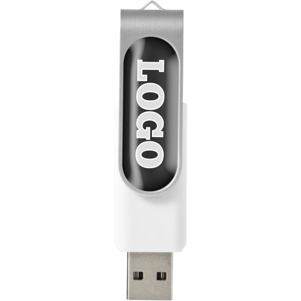 Rotate USB 3.0 with doming - White / 16GB