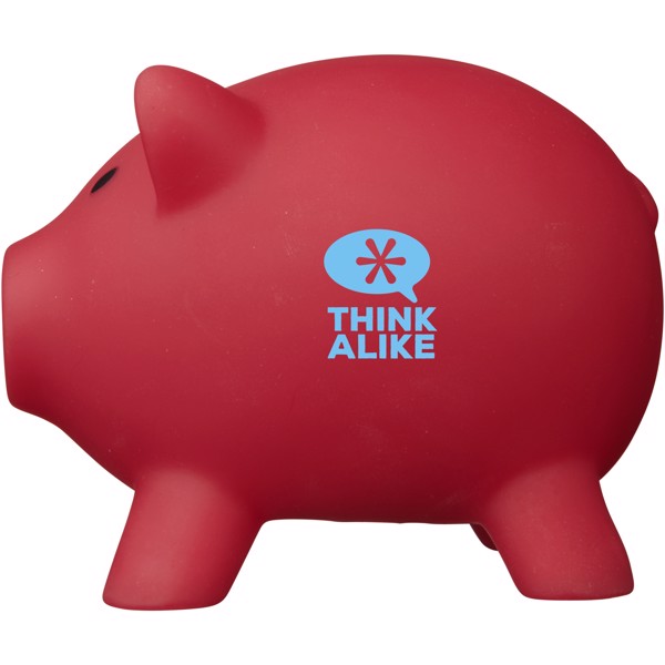 Hucha "Piggy" - Rojo