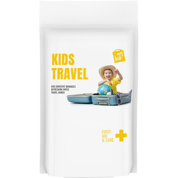 MyKit Kids Travel Set with paper pouch - White