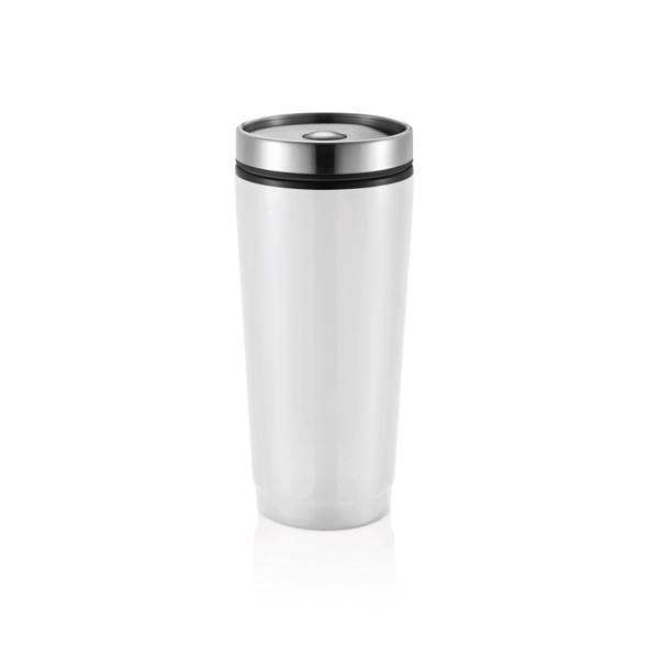Leak proof tumbler - White