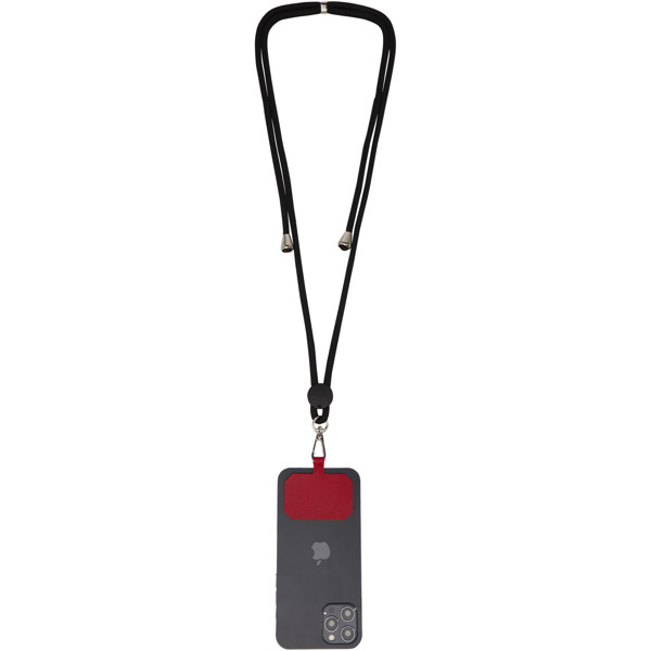 Kubi phone lanyard - Red