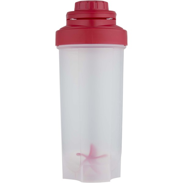 Forza 700 ml sport bottle with shaker ball - Red