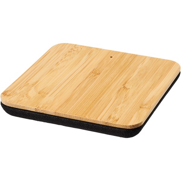 Base de carga inalámbrica de hojas de bambú y tela "Leaf"