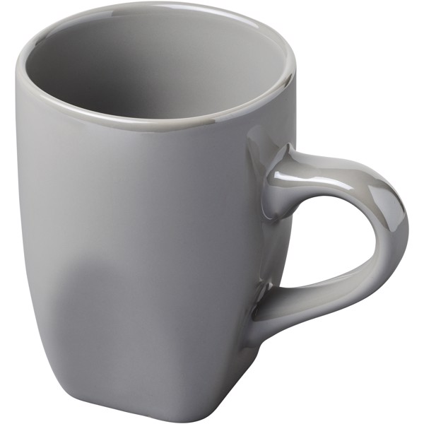 Taza de cerámica de alto brillo “Cosmic” - Gris