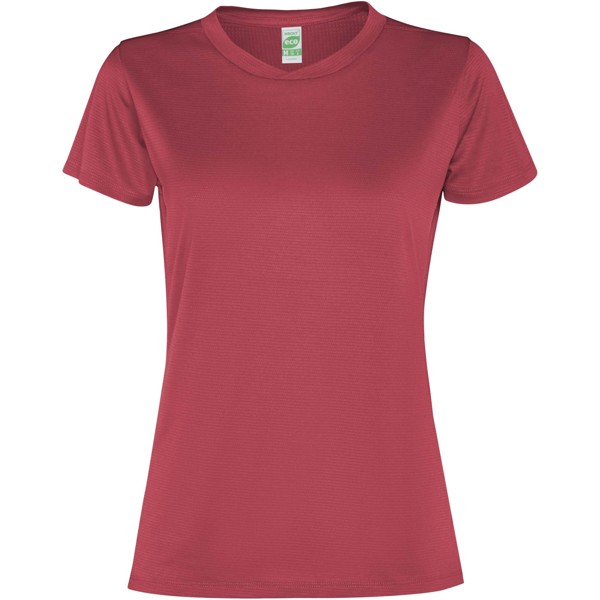 Slam short sleeve women's sports t-shirt - Berry Red / roly-S