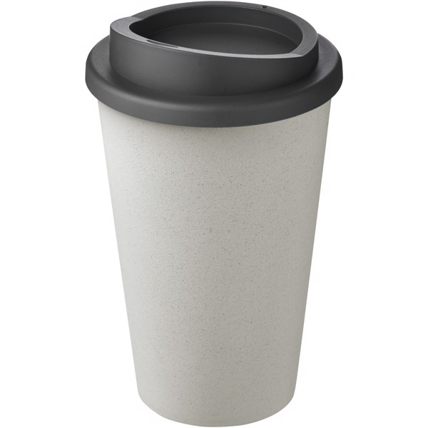 Americano® Eco Vaso reciclado de 350 ml - Blanco / Gris