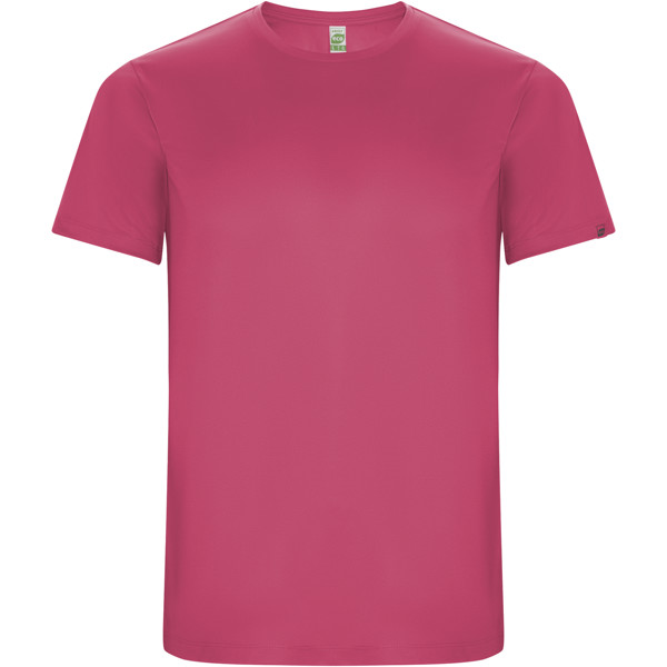 Imola short sleeve kids sports t-shirt - Pink Fluor / 8