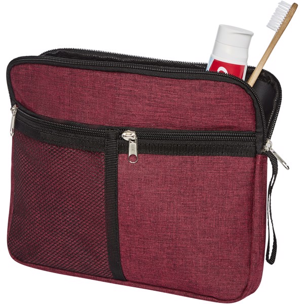 Hoss toaletní kapsička - Heather dark red