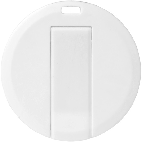 Round credit card - White / 1GB
