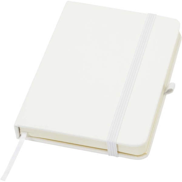 Spectrum Plus A6 hard cover notebook - White
