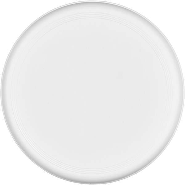 Orbit recycled plastic frisbee - White
