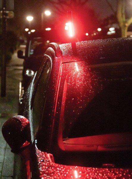 Große Teleskop-Leuchte mit COB