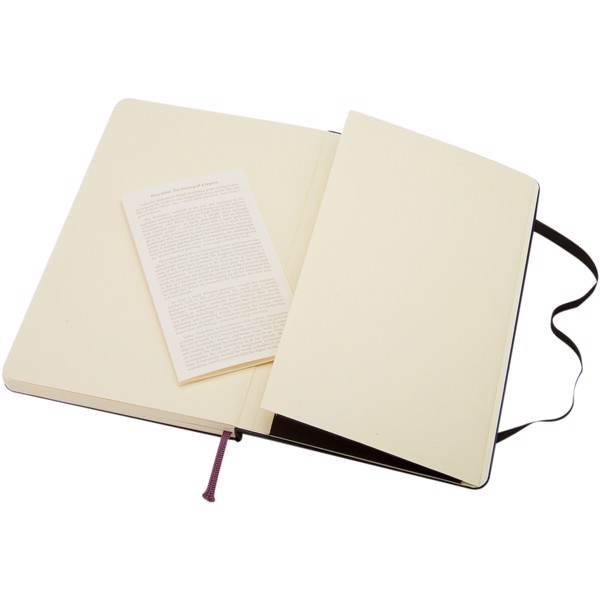 Classic PK hard cover notebook - dotted - Solid black