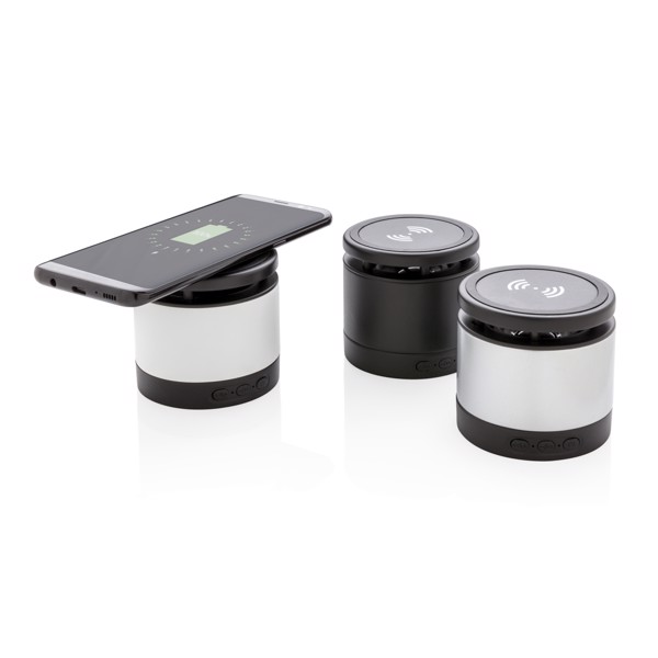 Wireless charger speaker