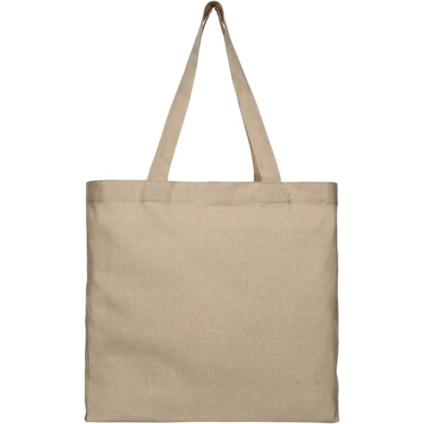Bolsa Tote de algodón reciclado de 210 g/m² con refuerzos "Pheebs"