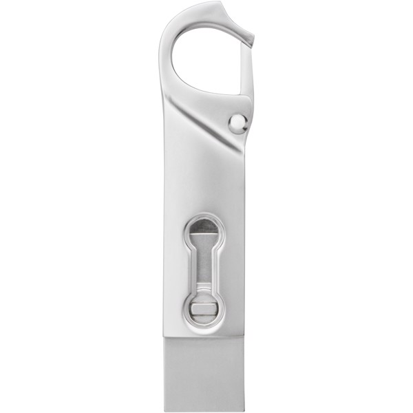 Type C carabiner USB 3.0 - Silver / 32GB