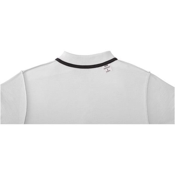 Polo de manga corta para mujer "Helios" - Blanco / 3XL