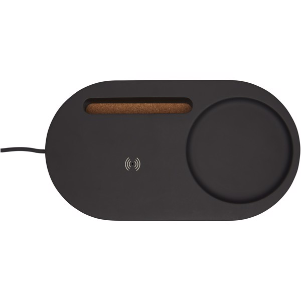 Klip stolní organizér s 5W bezdrátovým nabíjením