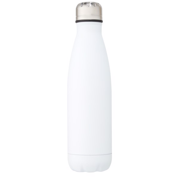 Cove 500 ml vacuum insulated stainless steel bottle - White