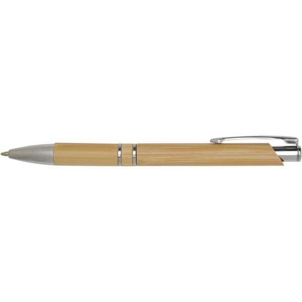 Wicker bamboo ballpoint pen (black ink)