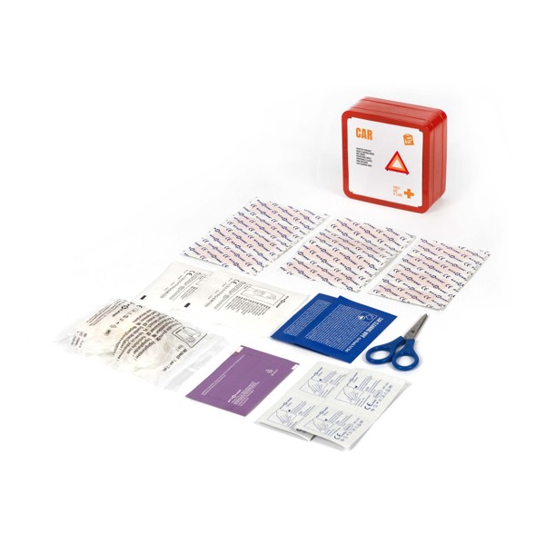 MyKit First Aid car tin kit - Red