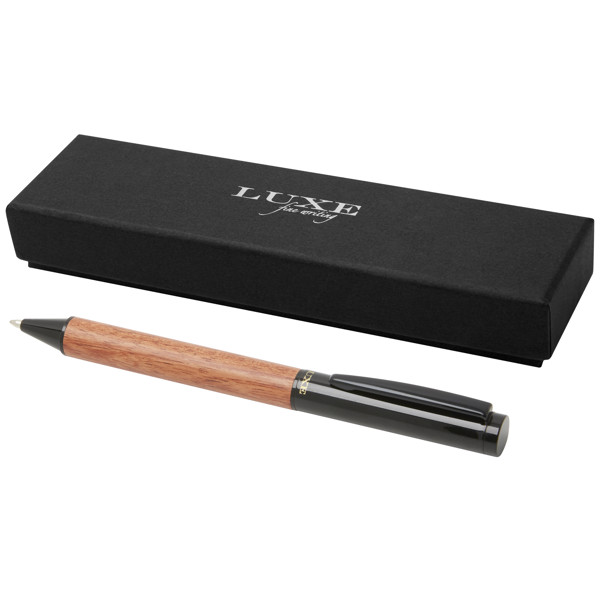 Timbre wood ballpoint pen (black ink)