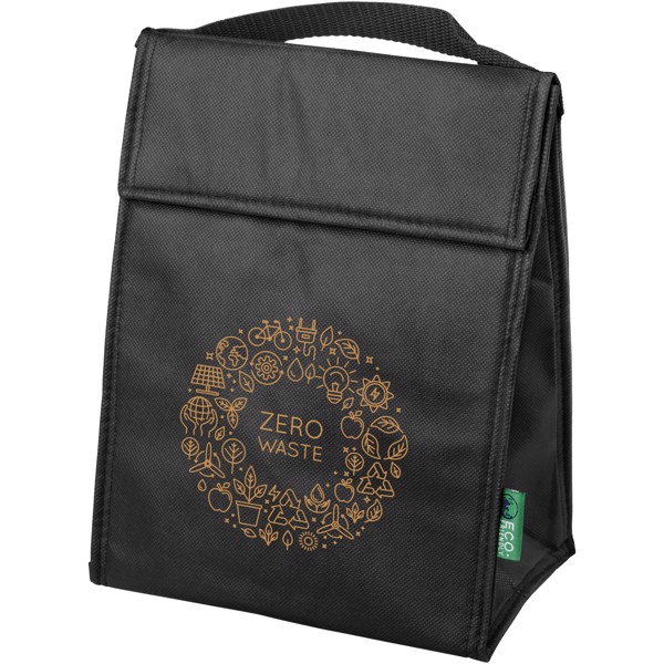 Triangle cooler bag - Solid black