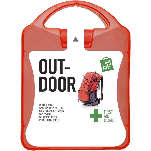 Lékarnička Outdoor - Červená s efektem námrazy
