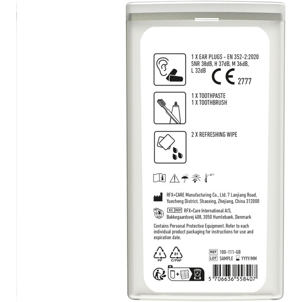 MiniKit On Board Travel Set - Transparent White