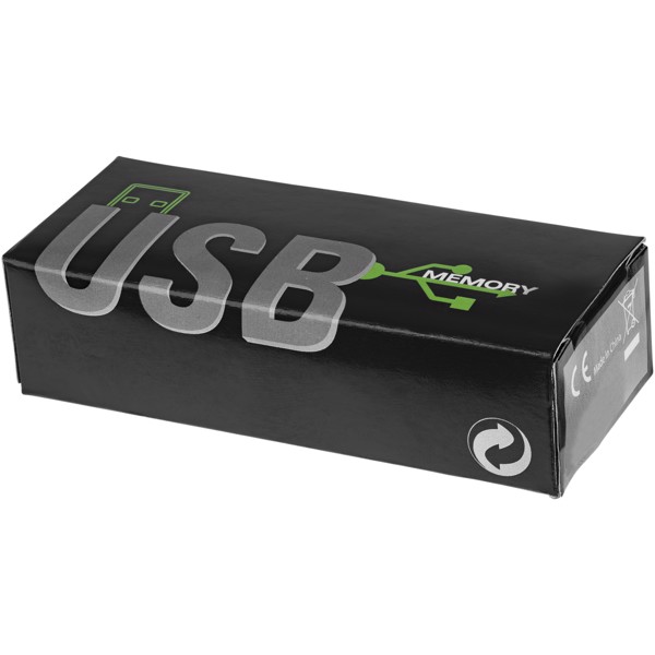 Rotační USB OTG - Červená s efektem námrazy / 1GB