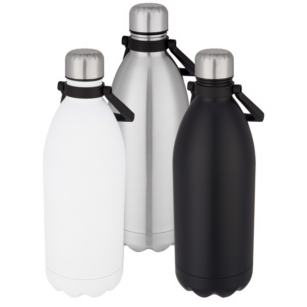 Cove 1.5 L vacuum insulated stainless steel bottle - White