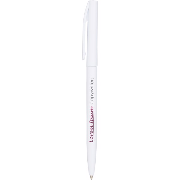 Mondriane ballpoint pen solid - White