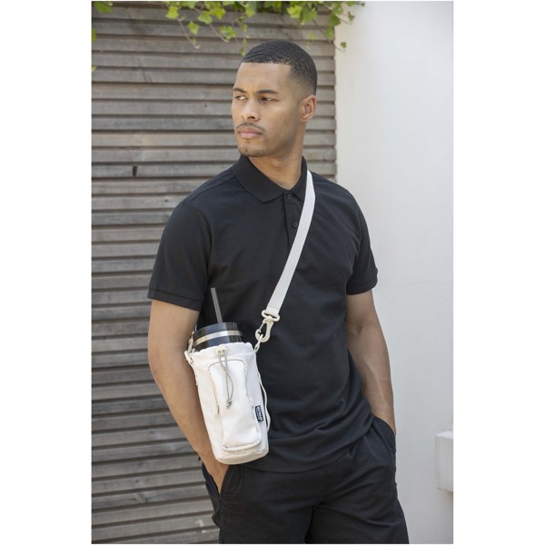 Trip Aware™ recycled travel bottle bag 2L - Black