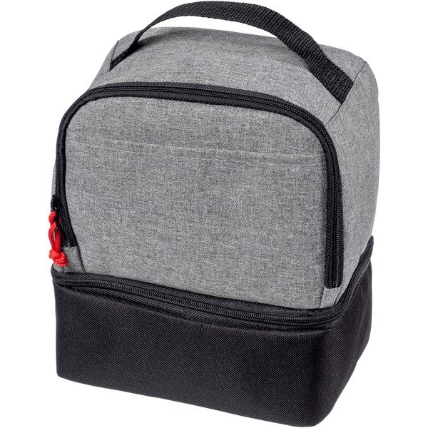 Dual cube cooler bag