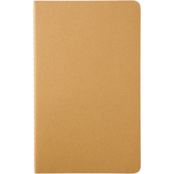 Moleskine Cahier Journal L - ruled - Kraft Brown