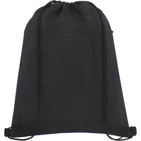 Hoss drawstring backpack - Heather navy