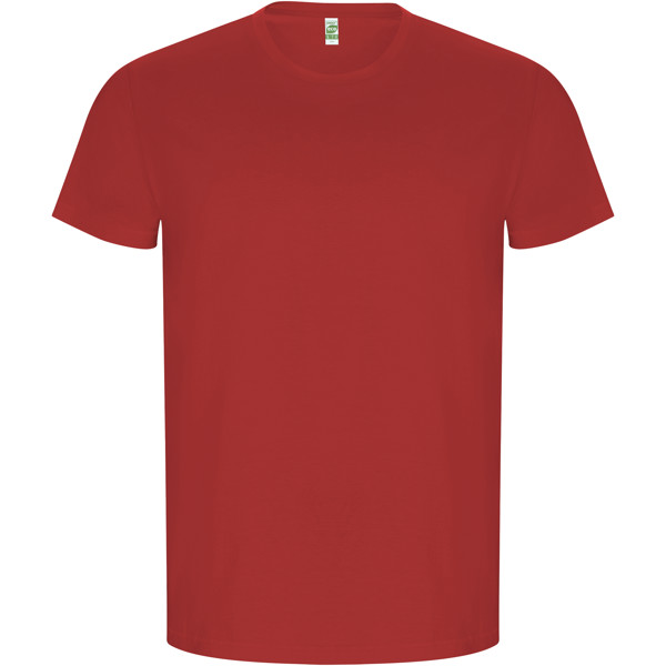 Golden short sleeve men's t-shirt - Red / roly-3XL