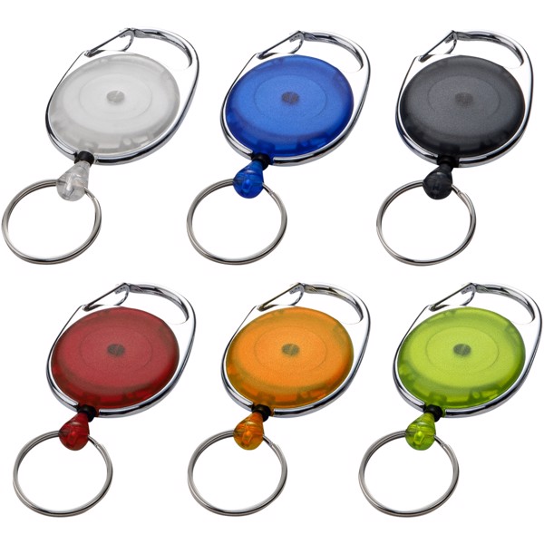 Gerlos roller clip keychain - Red