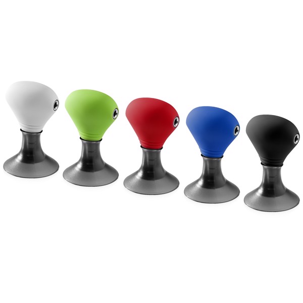 Spartacus 2-in-1 audio splitter and device stand - White