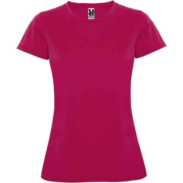 Montecarlo short sleeve women's sports t-shirt - Rossette / S