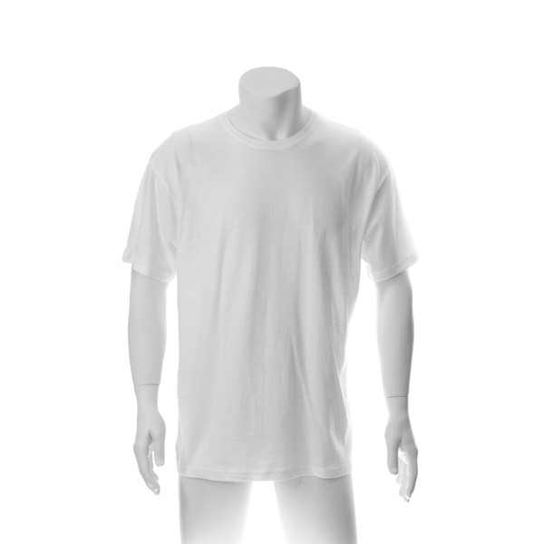 Adult White T-Shirt Hecom - White / S