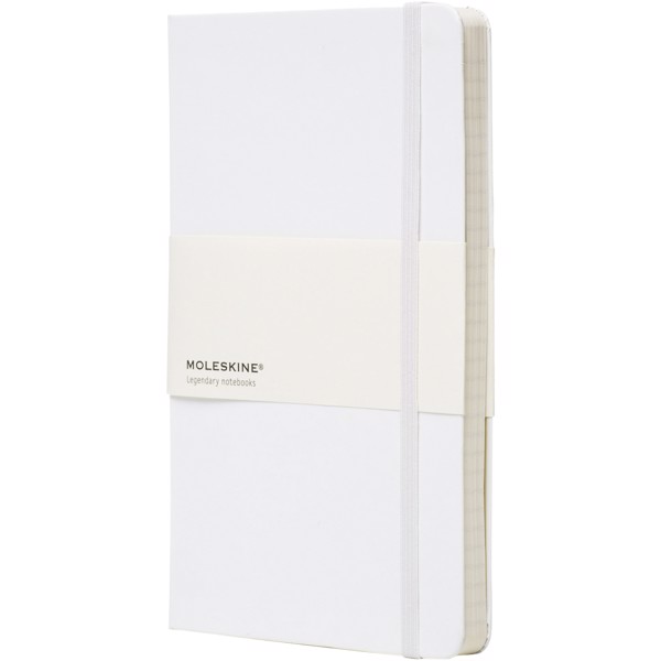 Moleskine Classic L hard cover notebook - ruled - White