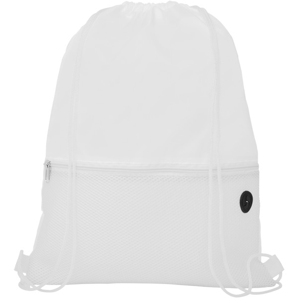 Oriole mesh drawstring bag 5L - White