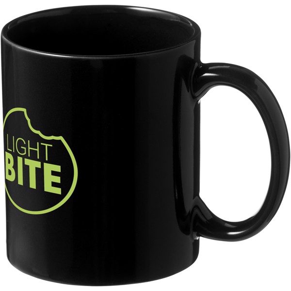 Santos 330 ml ceramic mug - Black